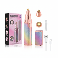 2-in-1 Eyebrow Trimmer - White Background