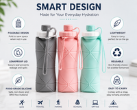 Foldable Silicone Water Bottle