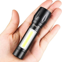 LED Torch with COB Side Light