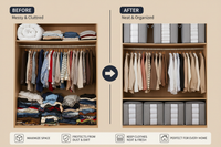 Before After with Tall Bags